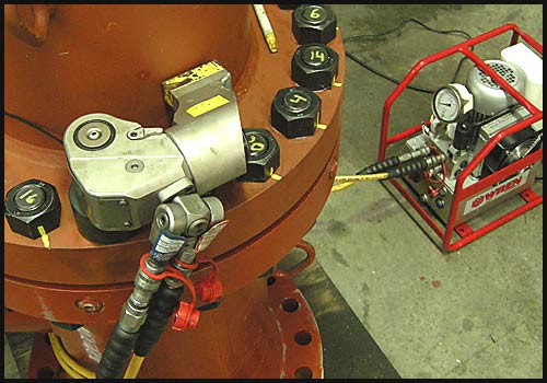 IBT3 hydraulic Wrench & Pump