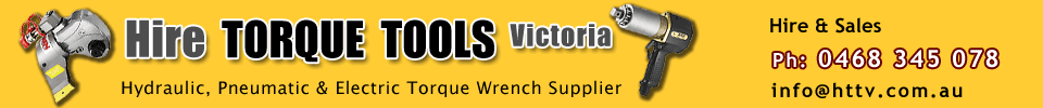 Air Torque Wrench - Hire Torque Tools Victoria