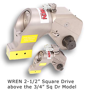 WREN 2-1/2" Square drive Hydraulic  torque multiplier