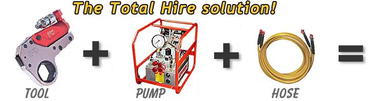 Hex Cassette Torque tool Total hire Solution