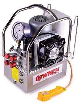 Hydraulic spanner pump